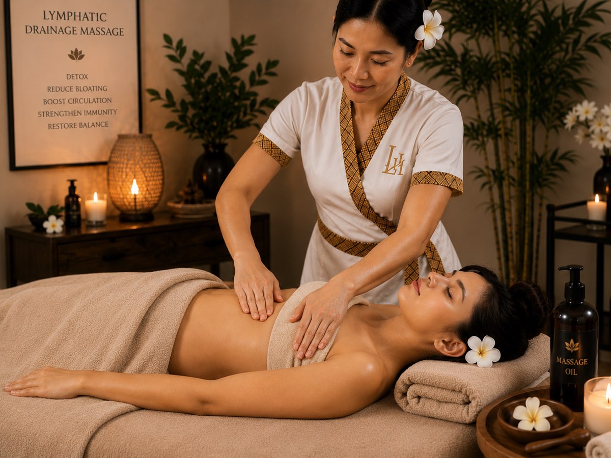 Lymphatic Drainage treatment at home